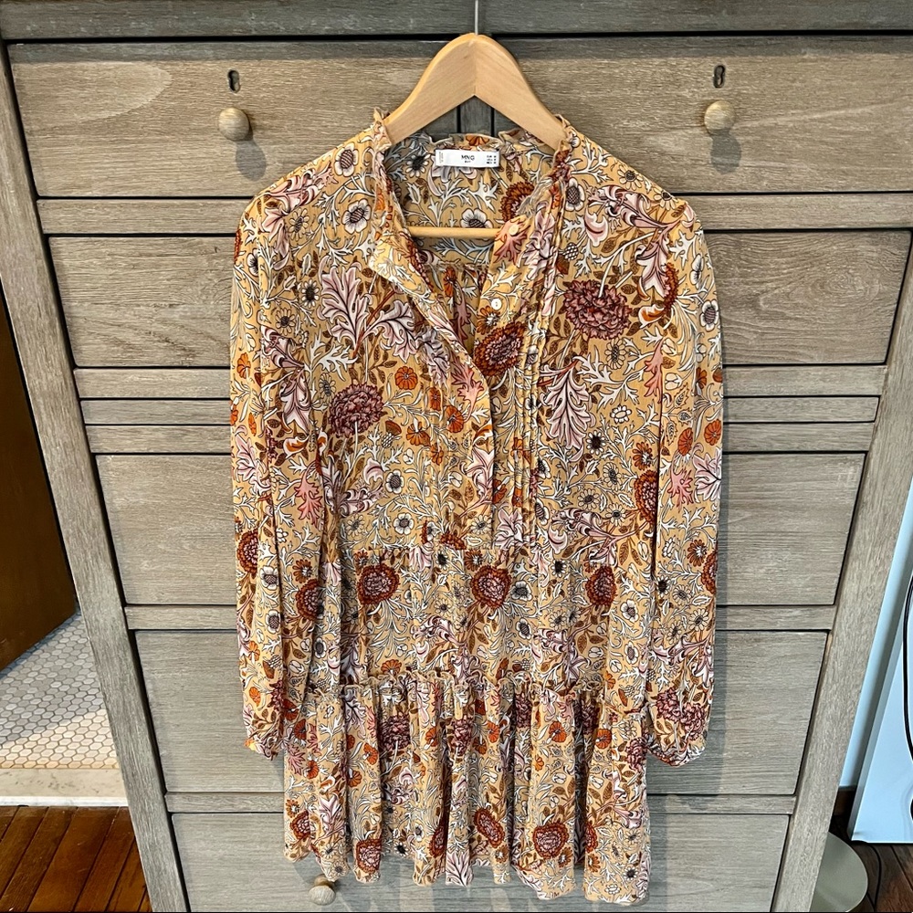 Mango babydoll dress